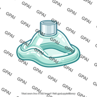 Oxygen mask infant