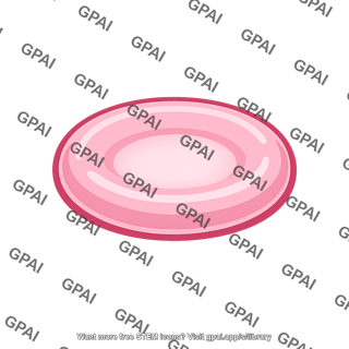 Anemia red blood cell pale