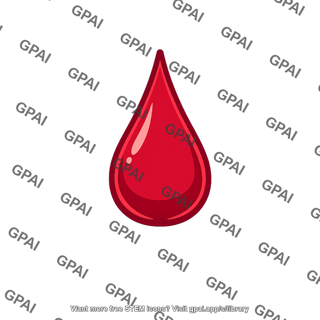 Blood droplet