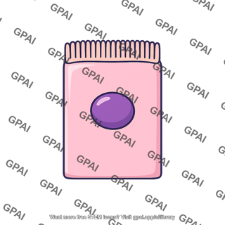 Tubular epithelial cell with brush border
