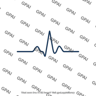 Depolarization wave pulse symbol