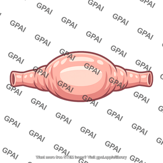 Intestinal tract segment distended
