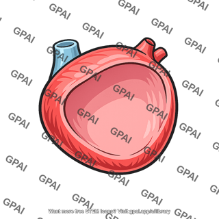 Cardiac atrium stretched