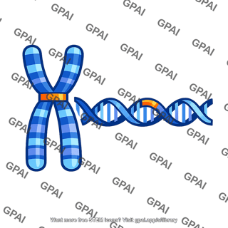 Chromosome and dna strand