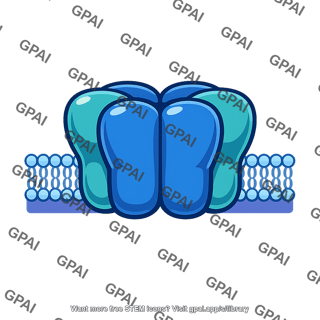 Ion channel receptor closed