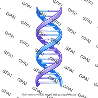 Dna double helix 3d