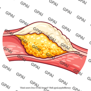 Atherosclerotic plaque large