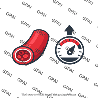 Arterial pressure icon