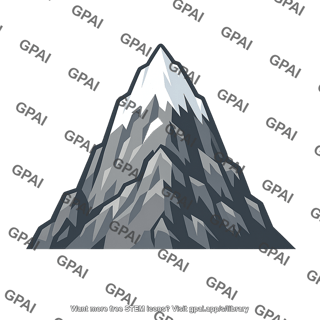 High altitude mountain