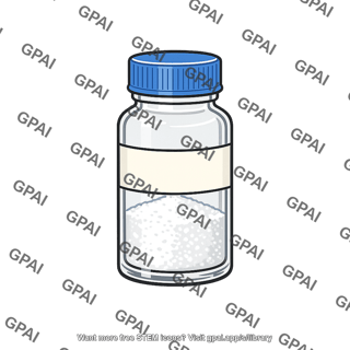 Saccharin bottle