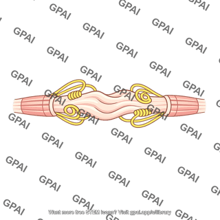 Receptor portion of muscle spindle flail
