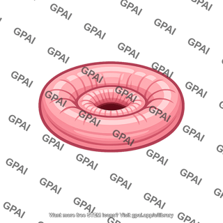 Inflatable swim ring