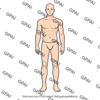 Lean human body