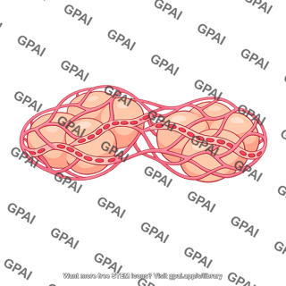 Pulmonary capillary network