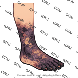 Limb gangrenous