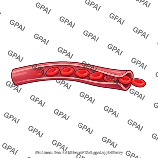 Capillary venous end
