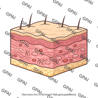 Skin thickened