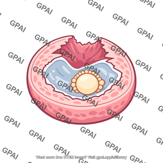 Ovulating follicle