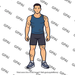 Male athlete