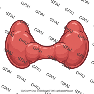 Thyroid gland hypertrophied