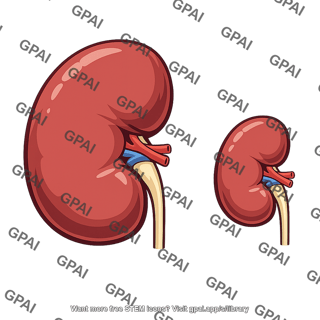 Kidney hypertrophied