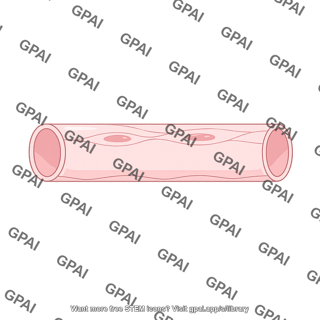 Continuous capillary endothelium