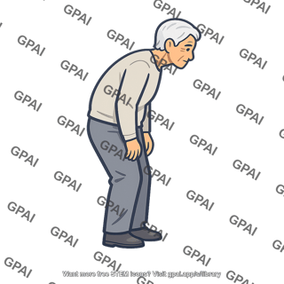 Aging human