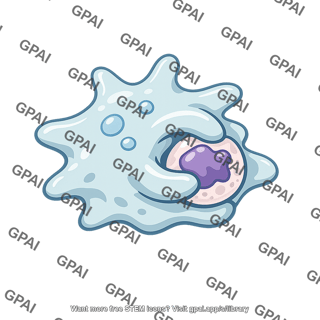 Phagocyte phagocytizing