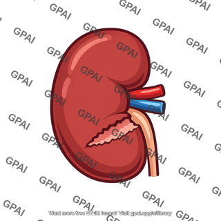 Left kidney partially resected