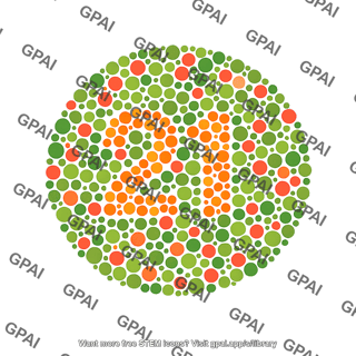 Color test chart 21