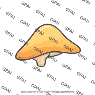 Yellow mushroom