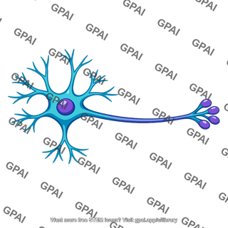 Dopamine secreting neuron
