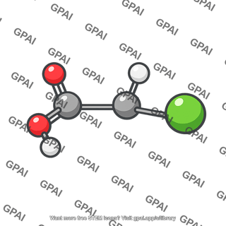 Halogenated acid molecule