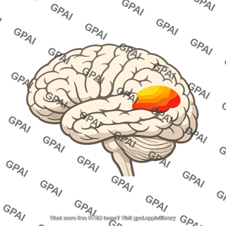Auditory area brain