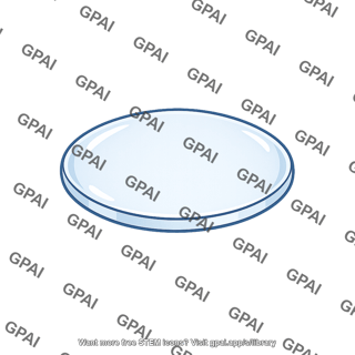 Spherical lens convex