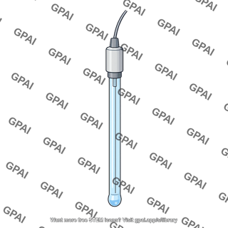 Glass ph electrode miniaturized