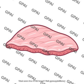 Raw meat fillet