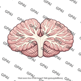 Cerebellum with arbor vitae