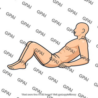 Human body semireclining