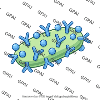 Bacterium opsonized