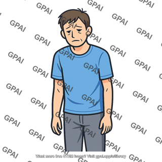 Tired man