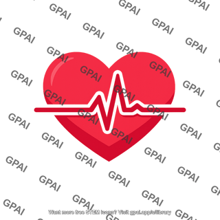 Heartbeat symbol