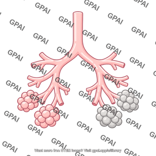 Physiological dead space airway tree
