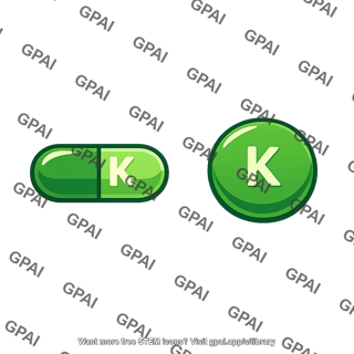 Vitamin k supplement icon