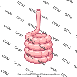 Coiled tubular gland