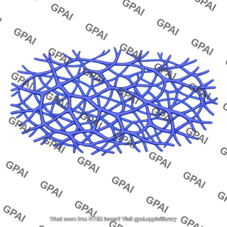 Venous plexus beneath skin