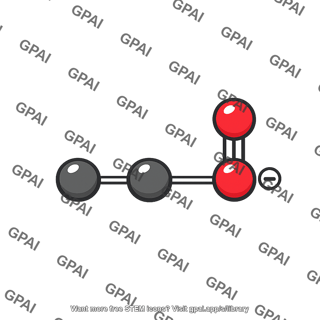 Acetate ball and stick