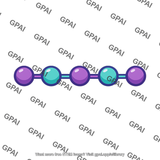 Peptide chain icon