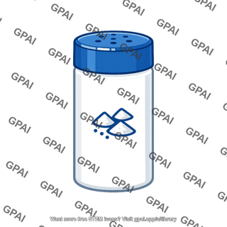 Iodized table salt