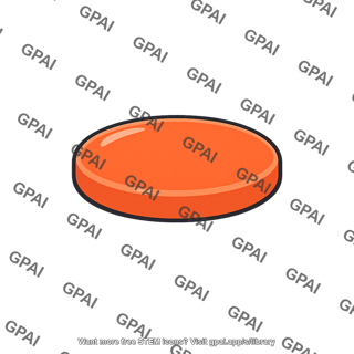 Orange tablet
